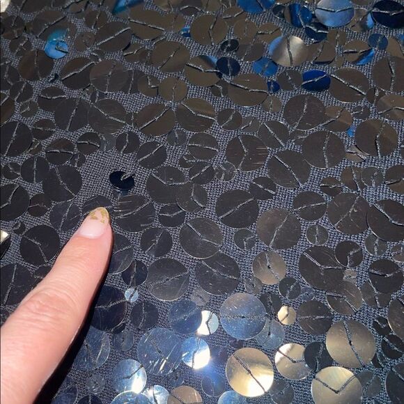 The Limited Large Sequin Cocktail Mini Dress - Picture 12 of 15